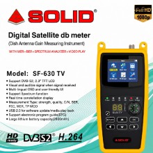 Solid SF-630 TV Digital Satellite dB Meter Solid SF-630 TV Digital Satellite dB Meter
