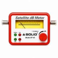 SOLID Analogue SF-45 Satellite dB Meter SOLID Analogue SF-45 Satellite dB Meter