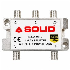 Solid 4-Way Splitter Solid 4-Way Splitter