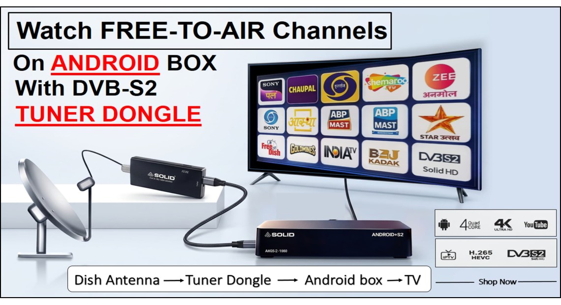 Buy DVB-S2 USB Tuner Dongle 