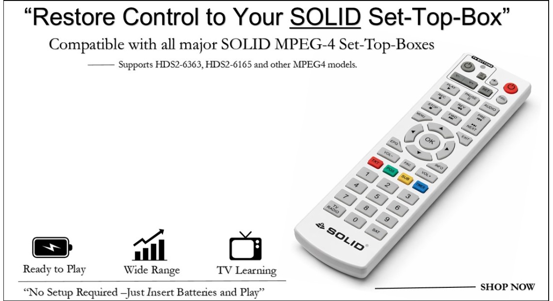 Buy mpeg4 remotes