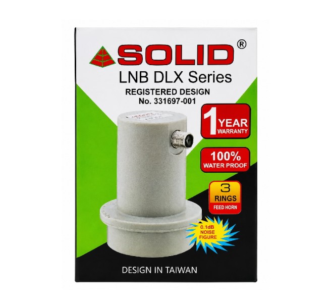 SOLID FS-414 DLX Universal Ku-Band DTH LNB SOLID FS-414 DLX Universal Ku-Band DTH LNB