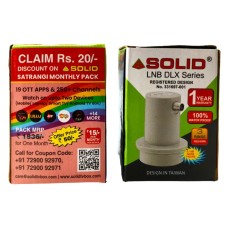 SOLID FS-414 DLX Universal Ku-Band DTH LNB SOLID FS-414 DLX Universal Ku-Band DTH LNB