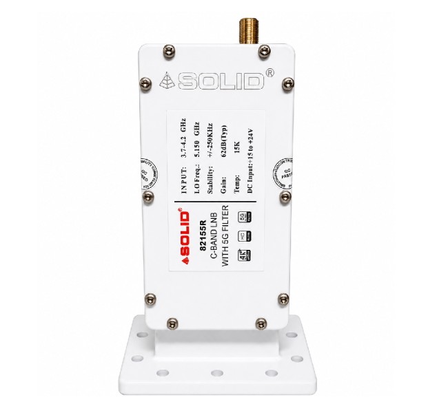 SOLID 82155R C-Band TI and 5G Filter LNBF