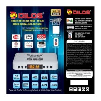 DILOS HDS2-5454 H.265 FREE - TO AIR MPEG 4 DIGITAL SET-TOP BOX