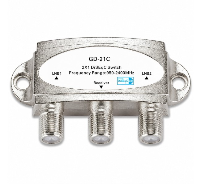 SOLID GD-21C 2 in 1 DiSEqC Switch SOLID GD-21C 2 in 1 DiSEqC Switch
