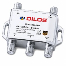 Dilos SW 4008 4in1 DiSEqC 2.0 Switch Dilos SW 4008 4in1 DiSEqC 2.0 Switch