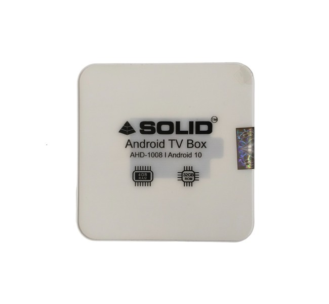 Solid AHD-1008  4GB/32 GB Android 10 Smart TV Box