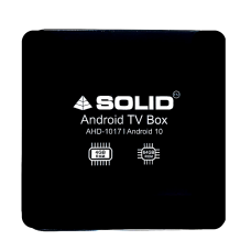 Solid AHD-1017 4GB/64GB Android 10 Smart Powerful Gaming Box (Black