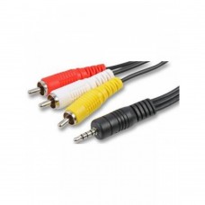 3.5mm to 3 RCA Cable for Android Box and Sat Finders