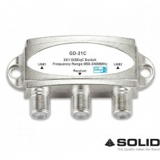 SOLID GD-21C 2 in 1 DiSEqC Switch