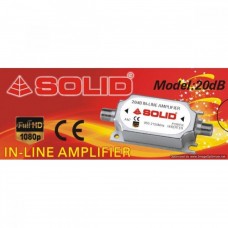 Solid ILA-20 20dB Coaxial In Line Amplifier