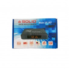 SOLID SF-363 MPEG-2, USB PVR Digital dB meter / Set-Top Box