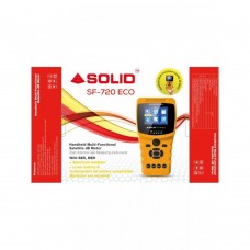 SOLID SF-720 Eco DVB-S2 Multi-Functional Satellite dB Meter