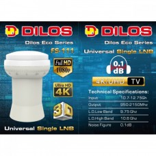 Dilos FS-111 Eco Series Universal Single LNB