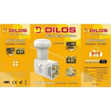 Dilos FS-444PRO Universal Quad LNB Dilos FS-444PRO Universal Quad LNB
