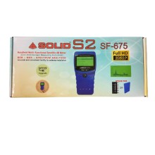 SOLID SF-675 Rechargeable Digital Satellite dB Meter SOLID SF-675 Rechargeable Digital Satellite dB Meter