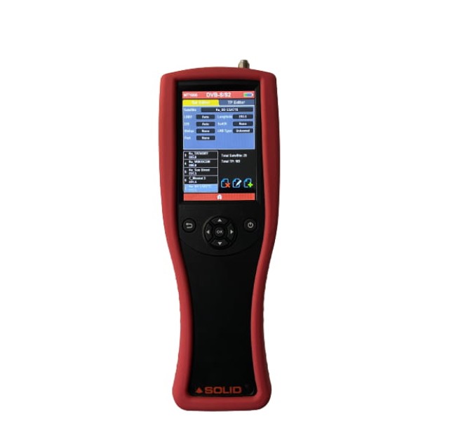 SOLID SF-900 DLX Satellite Finder Meter With Touch Screen