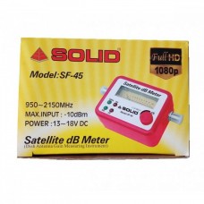 SOLID Analogue SF-45 Satellite dB Meter