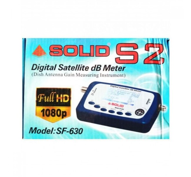 Solid SF-630 Digital Satellite dB Meter