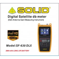 SOLID SF-630DLX Digital Satellite dB meter