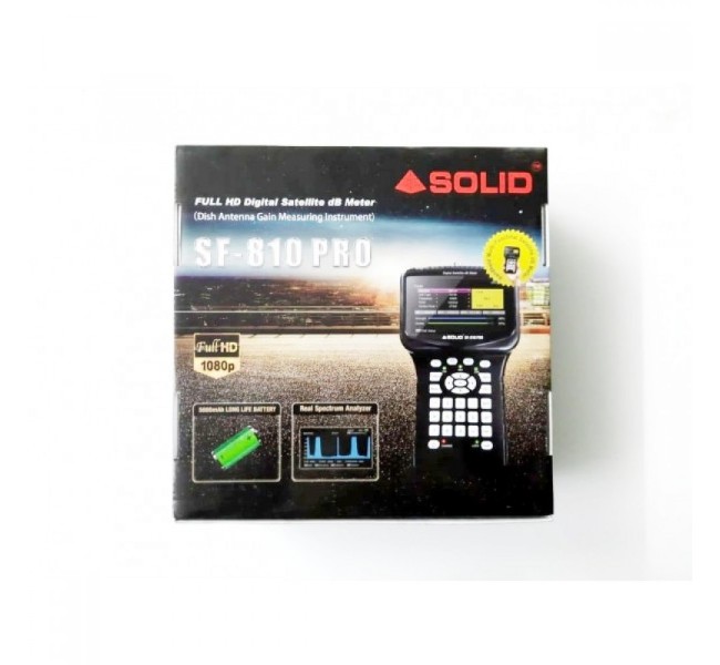 SOLID SF-810Pro Full HD Digital Satellite dB Meter