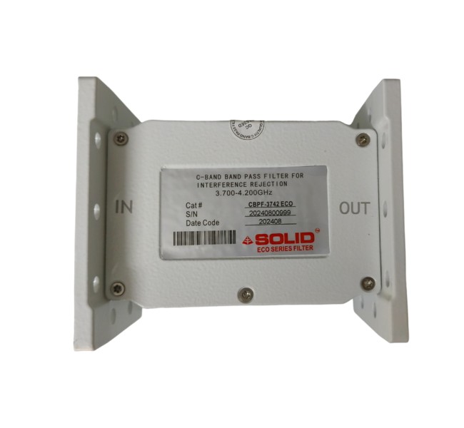 SOLID CBPF-3700-4200MHz C-BAND 5G PASSBAND FILTER