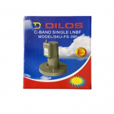 Dilos CB FS-390 C-Band Filter Single LNBF