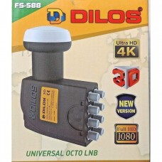 Dilos FS-588 Universal 8 Port Ku-Band Full HD LNB