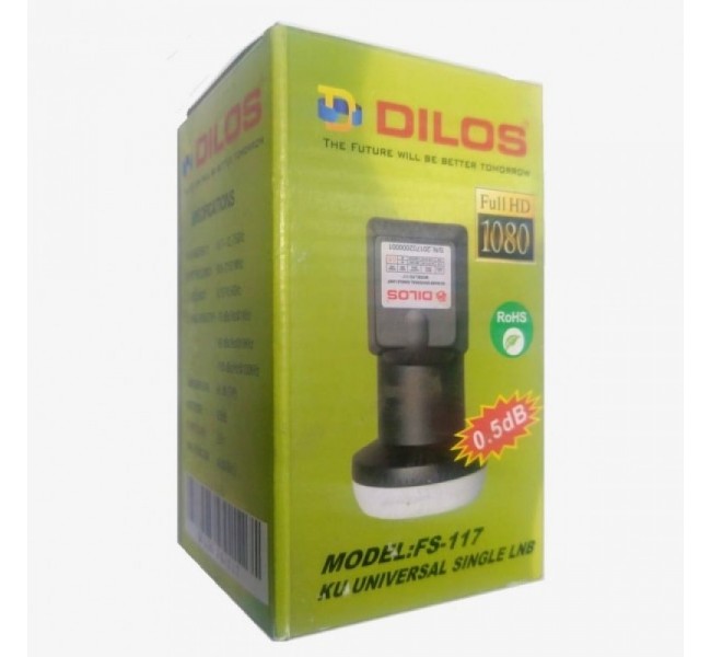 Dilos Ku-Band Universal Single LNB