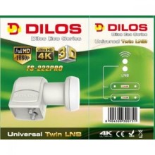 Dilos FS-222PRO Eco Series Universal Twin LNB Dilos FS-222PRO Eco Series Universal Twin LNB