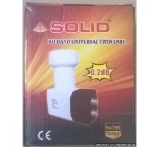 Solid FS-255 Ku-Band Universal Twin LNBF