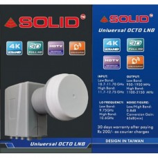 Solid FS-801 Universal 8 Port Ku-Band Full HD LNB