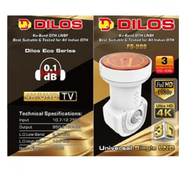 Dilos FS-999 Eco Series Universal Single LNB