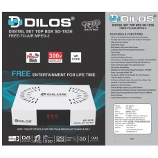 Dilos SD-1836 MPEG-2 SD DVB-S Digital FTA Set-Top Box