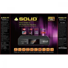SOLID HDS2-2100DLX FULL HD DVB-S2 Set-Top Box with YouTube SOLID HDS2-2100DLX FULL HD DVB-S2 Set-Top Box with YouTube