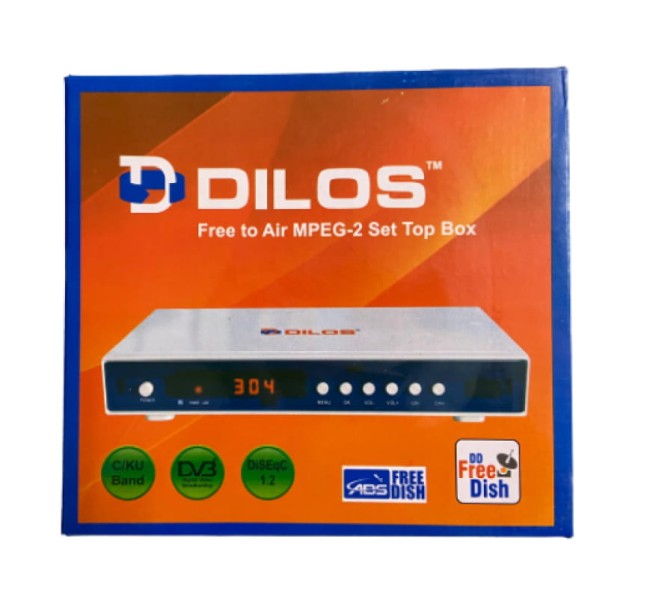 Dilos Free to air mpeg-2 Set-Top Box