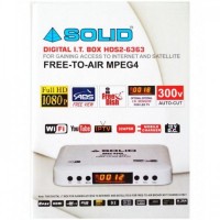 SOLID HDS2-6363 DIGITAL I.T BOX FOR GAINING ACCESS TO INTERNET AND SATELLITE