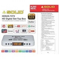 SOLID HDS2X-7272 HD Digital Set-Top Box