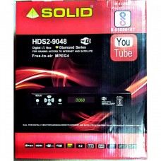 SOLID HDS2-9048 (DVB-S2 / MPEG-4 / FULL HD) BIS APPROVED HEAVY DUTY SET-TOP BOX