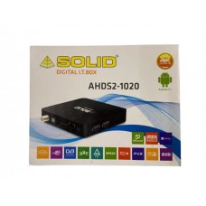 SOLID AHDS2-1020 Android+S2 (Satellite+Android 7.1) Combo Set-Top Box - Free Shipping