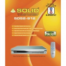 SOLID SDS2-912 DVB-S MPEG-2 BIS FTA Set-Top Box