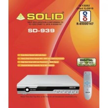 SOLID SD-939 DVB-S MPEG-2 BIS FTA Set-Top Box SOLID SD-939 DVB-S MPEG-2 BIS FTA Set-Top Box