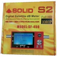 SOLID SF-450 S2 Digital Satellite dB meter