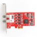 TBS6205 DVB-T2/T/C Quad TV Tuner PCIe Card