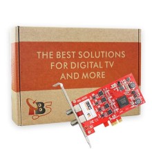 TBS6205 -T2/T/C Quad TV Tuner PCIe Card TBS6205 -T2/T/C Quad TV Tuner PCIe Card