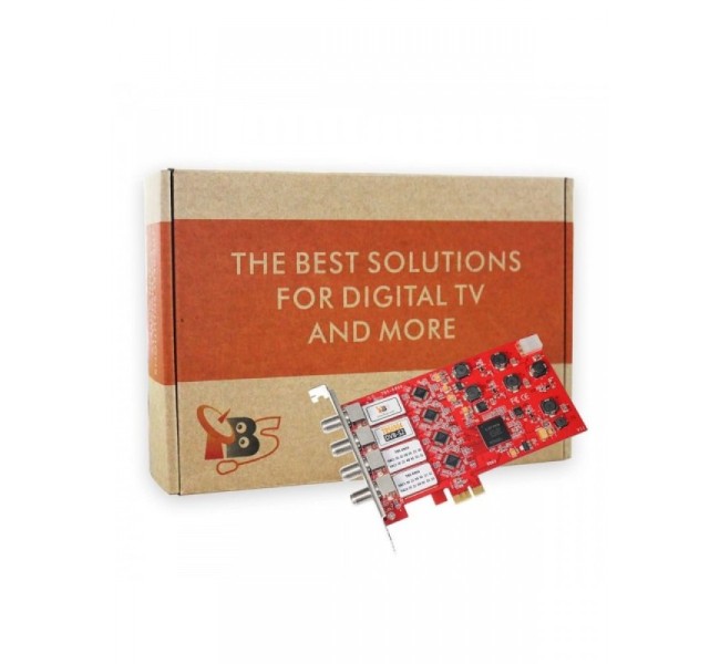 TBS6904 DVB-S2 Quad Tuner Computer PCIe Card