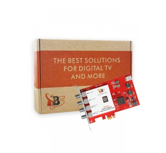 TBS6522 Multi-standard Dual Tuner Computer Satellite PCI-e Card